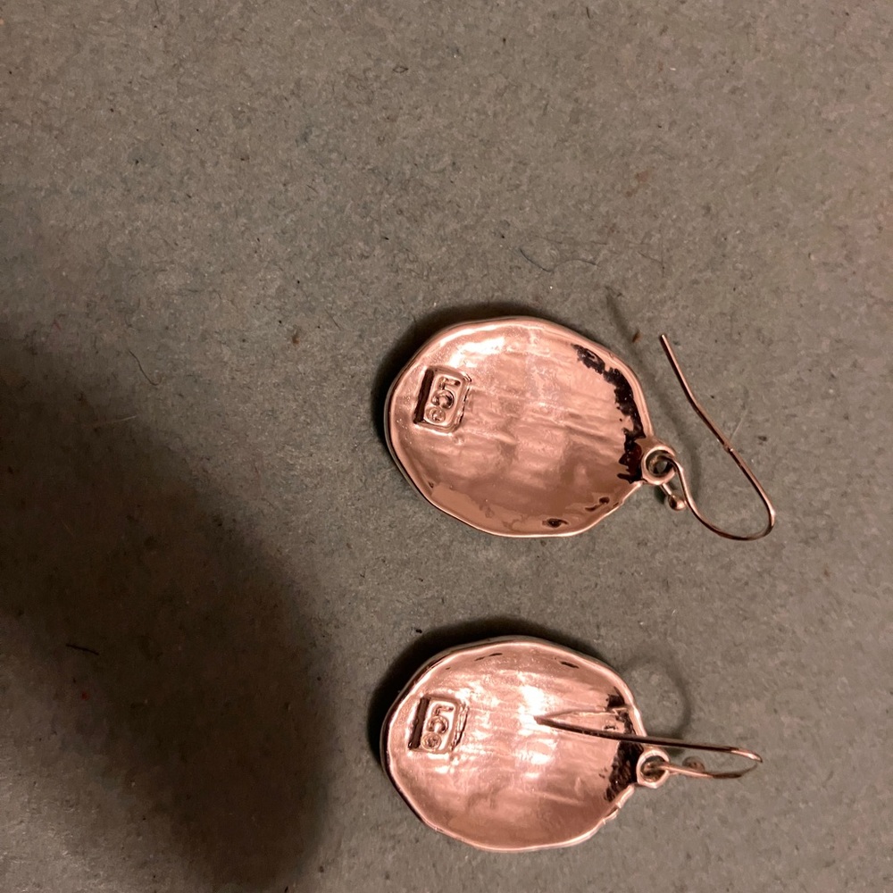Designer silver earring - Picture 5 of 5